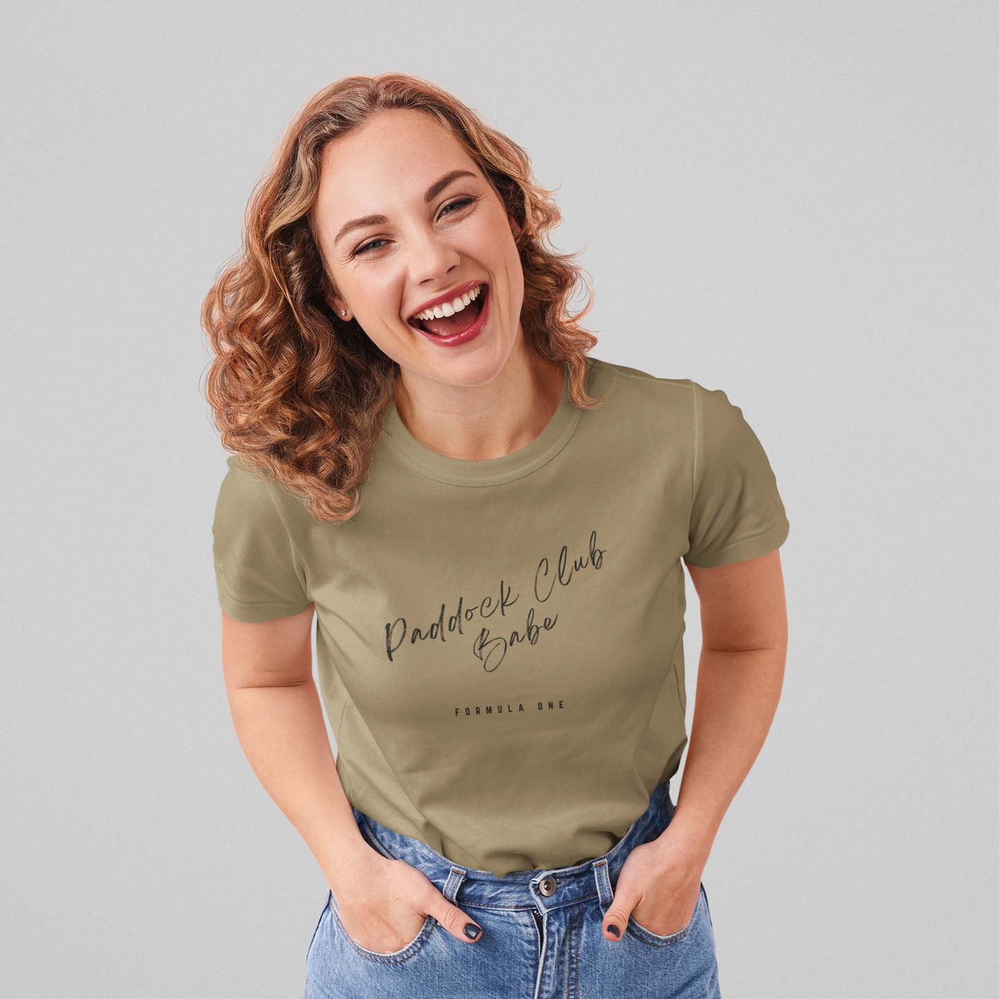 Formula 1 - 'Paddock Club Babe II' Graphic Tee T-shirt F1 Fans