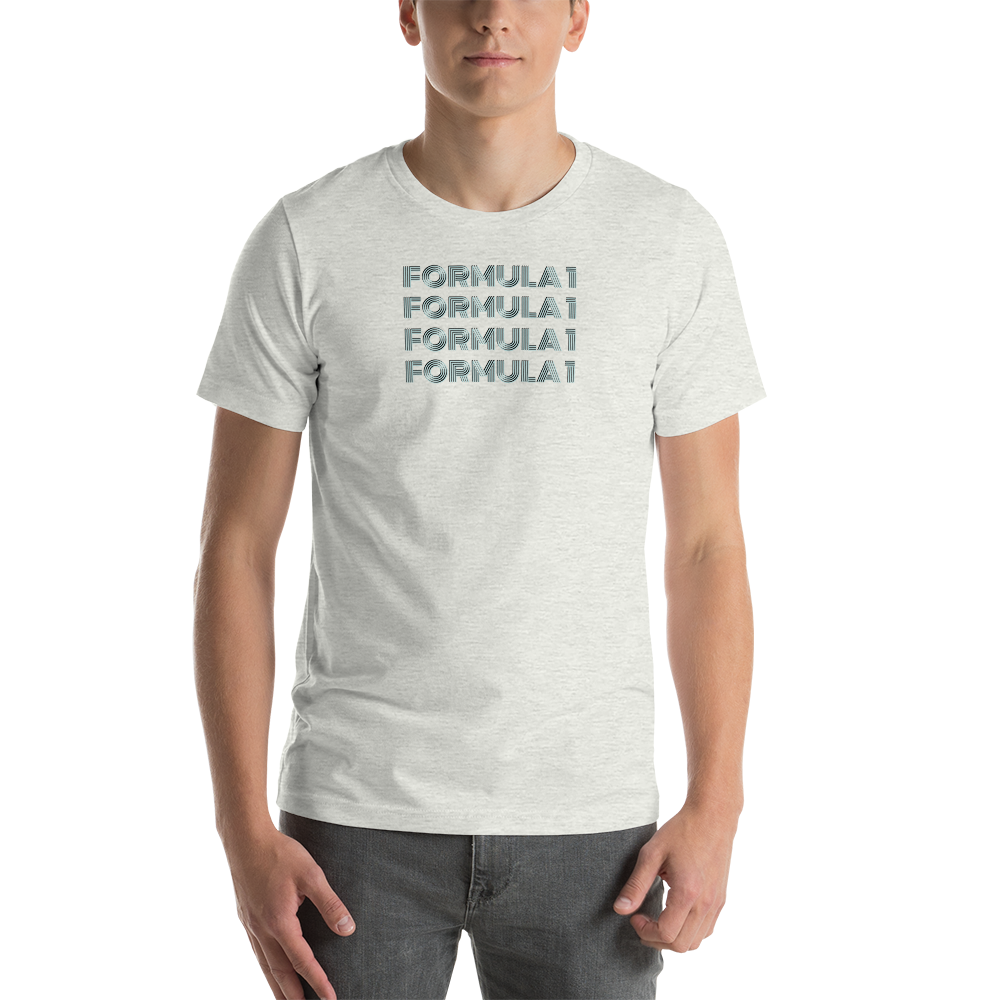 Formula One Graphic Unisex Jersey Short Sleeve Tee TShirt Men's Women's