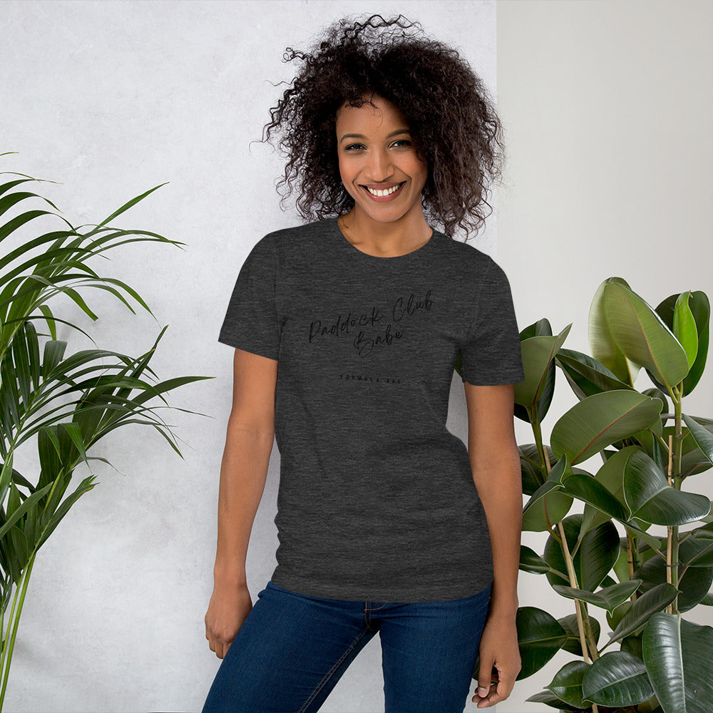 Formula 1 - 'Paddock Club Babe II' Graphic Tee T-shirt F1 Fans