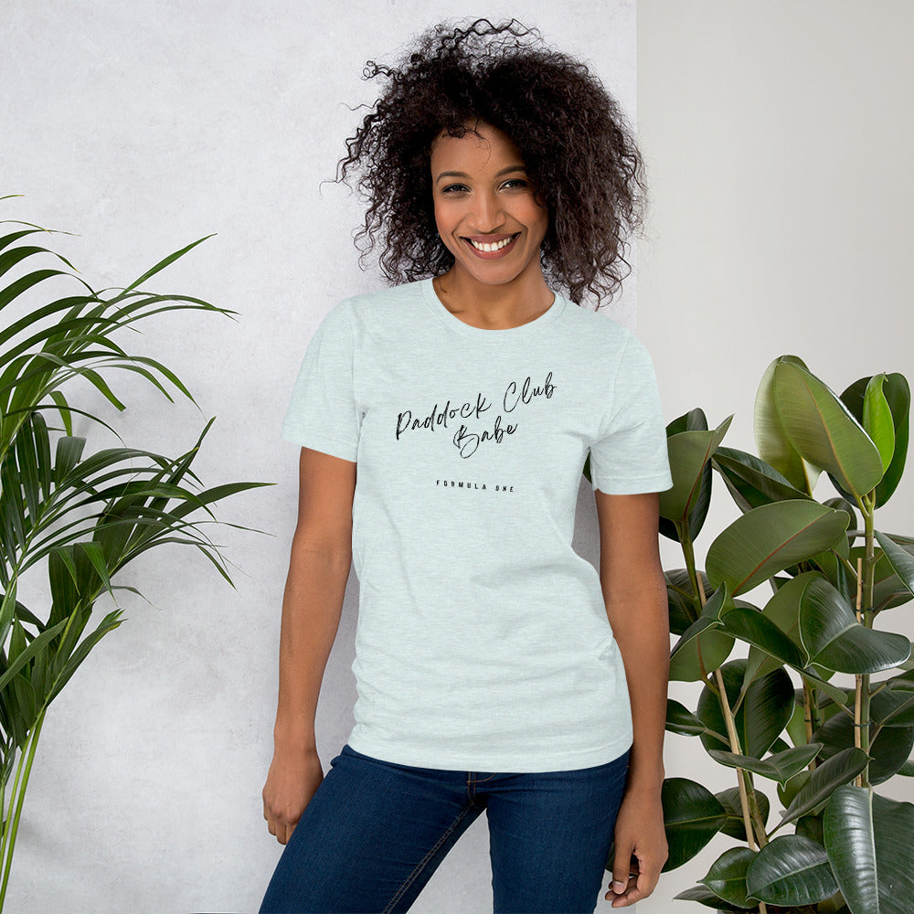 Formula 1 - 'Paddock Club Babe II' Graphic Tee T-shirt F1 Fans