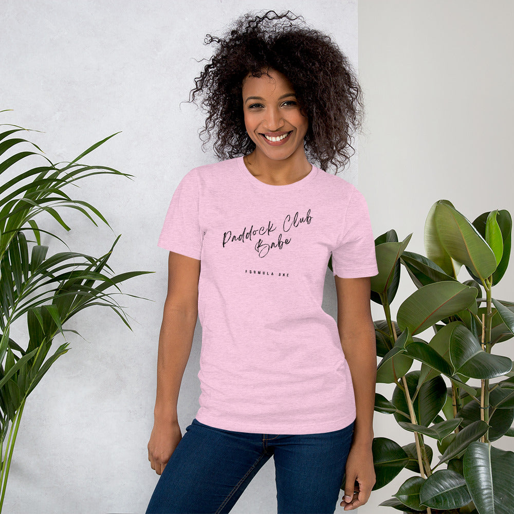 Formula 1 - 'Paddock Club Babe II' Graphic Tee T-shirt F1 Fans