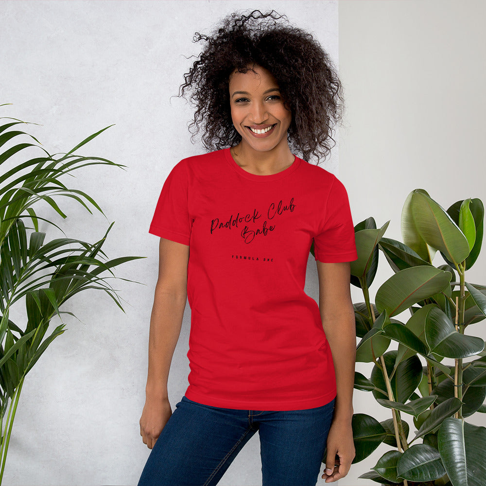 Formula 1 - 'Paddock Club Babe II' Graphic Tee T-shirt F1 Fans
