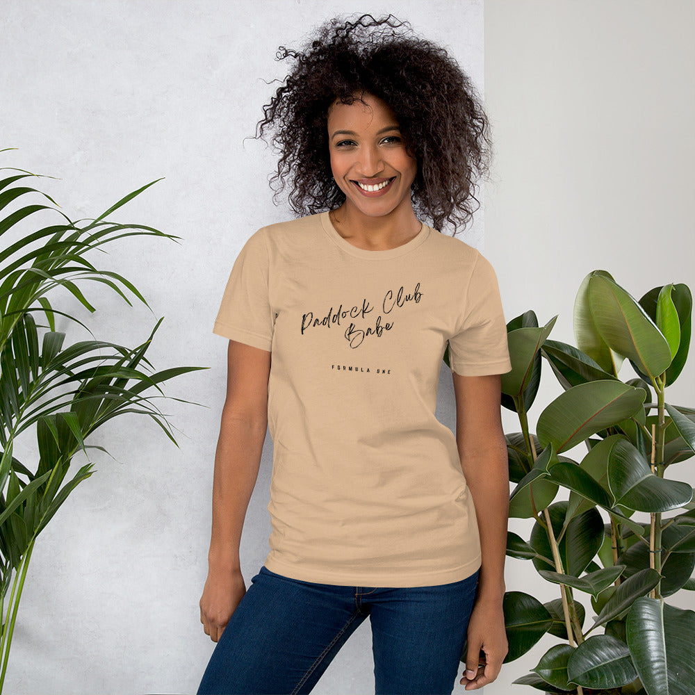 Formula 1 - 'Paddock Club Babe II' Graphic Tee T-shirt F1 Fans