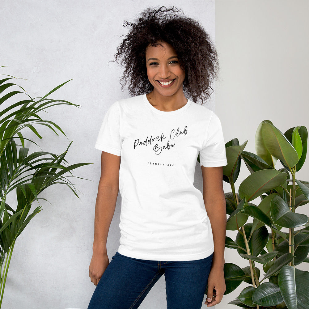 Formula 1 - 'Paddock Club Babe II' Graphic Tee T-shirt F1 Fans